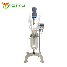 3L Chemical Lab Equipment Jacketed Glass Reactor stirring model manufacture